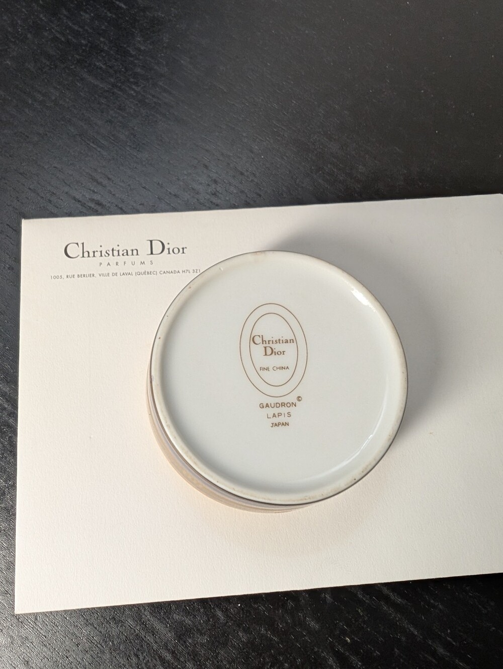Christian Dior Trinket Dish No Lid - Picture 2 of 8